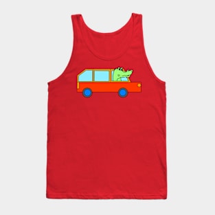 Holiday crocodile Tank Top